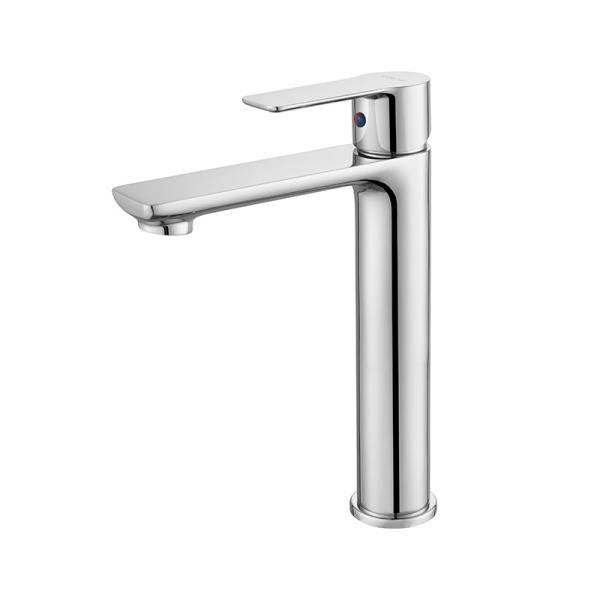 Buy cheap Extended Brass Basin Mixer Faucet Bathroom Wash Basin Faucets Chrome from wholesalers