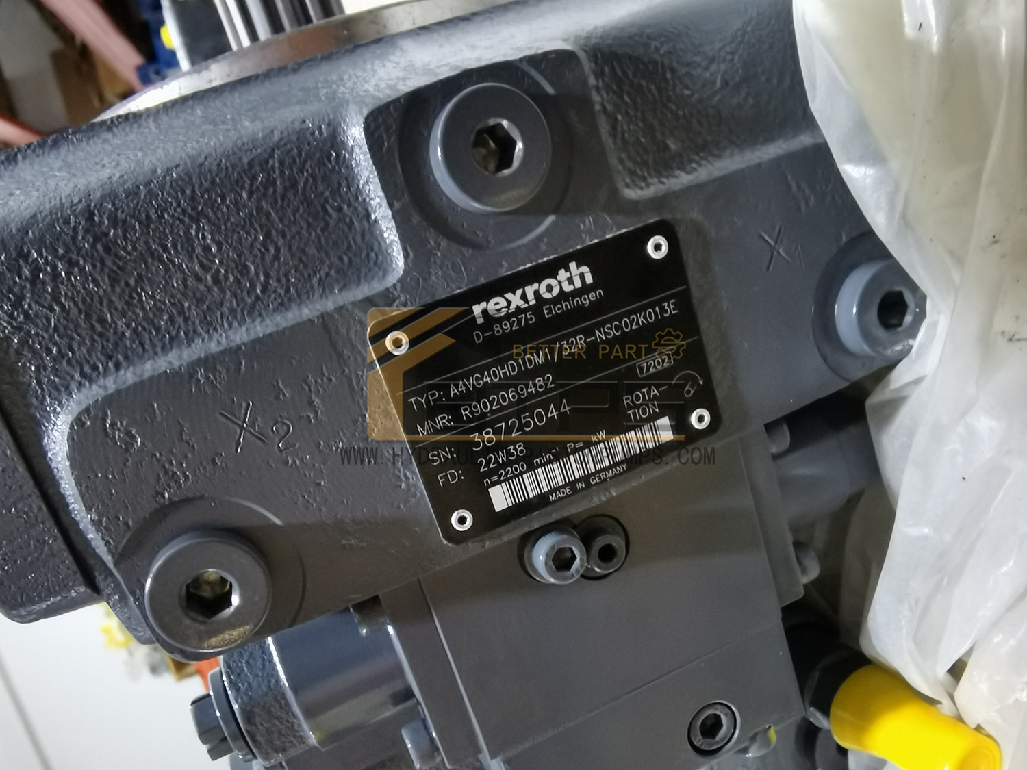 AA4VG125EP2DT1/32R-NSF52F021DH Axial Piston Variable Pump AA4VG Series 32 R902057884