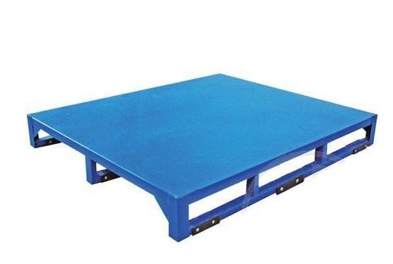 Buy cheap Factory Direct Warehouse storage stacking heavy duty steel double size pallet from wholesalers