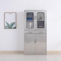 Buy cheap Stainless Steel Commercial Hospital Medicine Display Cabinet With Two Drawers product