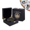Buy cheap Luxury MDF Leather Cardboard Caviar Gift Box Packaging With Foam Insert from wholesalers