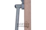 wood outdoor fitness equipment leg trainer for old people