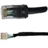Buy cheap RJ45 Crystal Head Industrial Wire Harness Assembly CAT5E Black 790mm from wholesalers