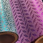 Moisture Proof Style Gift Wrap Decorative Film Transfer Transparent Glitter Film