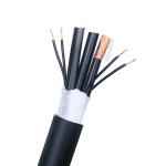 Black PVC Jacket Coaxial Cable Series RG6 / Rg58 / Rg11 / Rg59 for Video