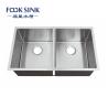 Buy cheap High Quality Under mount Rectangular Double Bowls Stainless Steel Sinks Kitchen Sinks from wholesalers