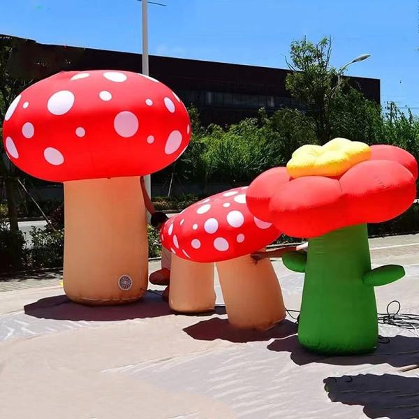 Buy cheap LED Giant Inflatable Mushroom from wholesalers