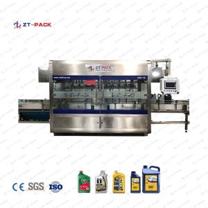 China High Speed 4000BPH Flow Meter Linear Filling Machine For Lube Oil Motor Oil on sale