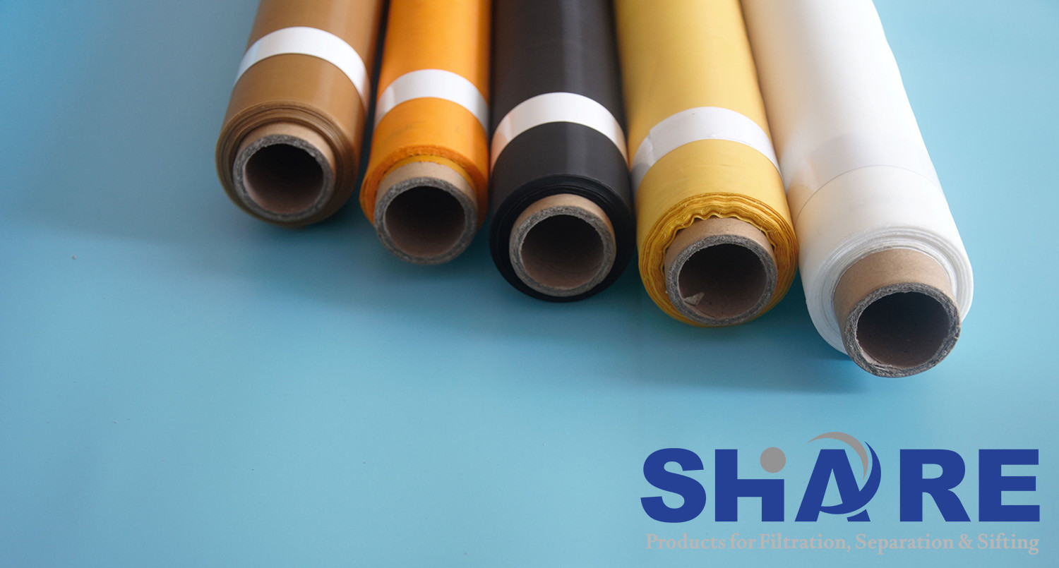 Industrial Filtration Screen Printing Fabric , Mesh Screen Fabric Thread Diameter 27-150UM