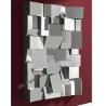Buy cheap Decorative Faceted Wall Mirror , 80 * 110cm Size 3D Living Room Wall Mirror from wholesalers