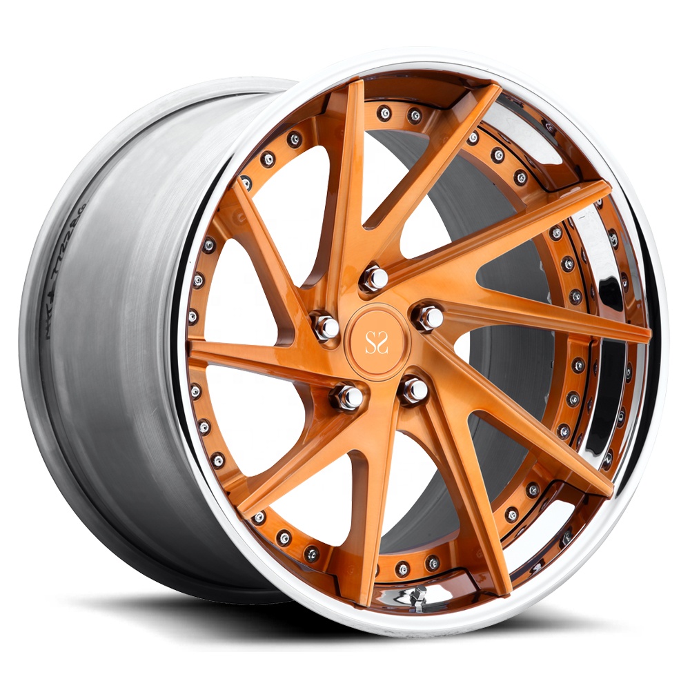 For BMW 18 19 20 2122" 3-Piece Alloy Forged Car Wheel Rims