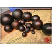 Buy cheap Low Chrome Cast Iron Grinding Balls 40mm Excellent Impact Resistance product