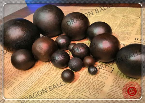 Buy cheap Low Chrome Cast Iron Grinding Balls 40mm Excellent Impact Resistance from wholesalers
