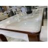 Buy cheap Household White Marble Top Dining Table , Modern Dining Room Sets For 4 from wholesalers