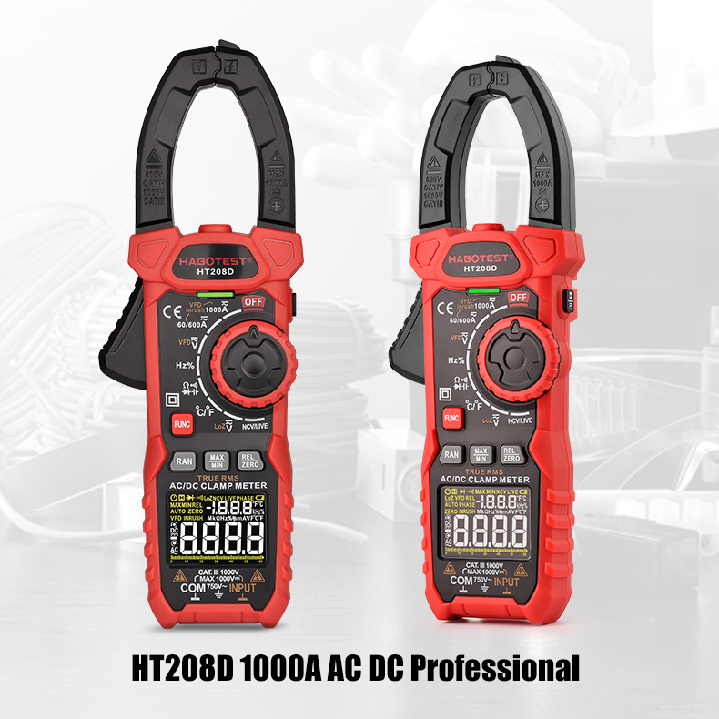 1000A Measuring 60M Ohms DC Current With Clamp Meter