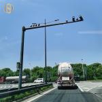 11M Polygonal Telescopic CCTV Camera Pole Corrosion Resistant