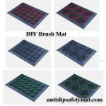15cm×15cm Anti Skid DIY Interlocking Nylon Grid Mat For Rugs