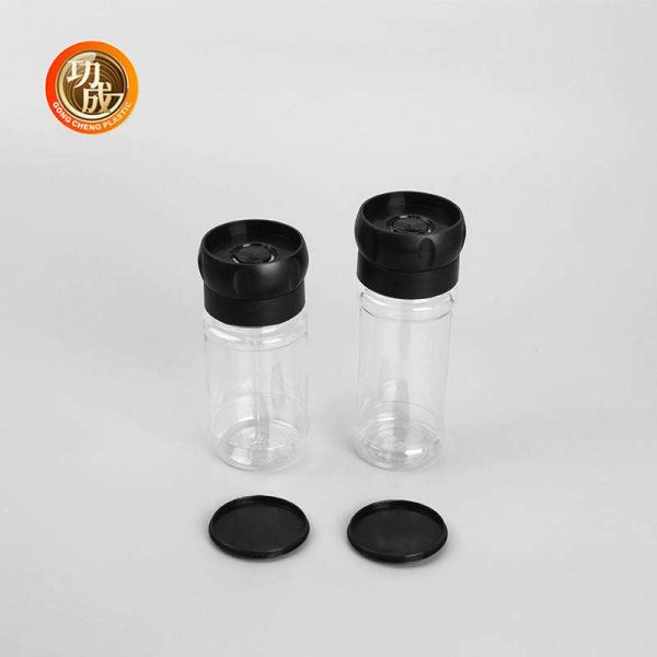 Buy cheap Food Grade Plastic Seasoning Bottles PET Pepper Spice Grinder Bottle from wholesalers