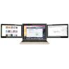 Buy cheap FCC 230cd/m2 10.1" Triple Screen Extension Monitor from wholesalers