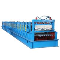Buy cheap Double Layer Panel Roll Forming Machine Steel Floor Deck 22KW product