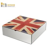 Buy cheap Customized Pattern Antique Mirror Jewelry Box Bracelet Organizer Classic product