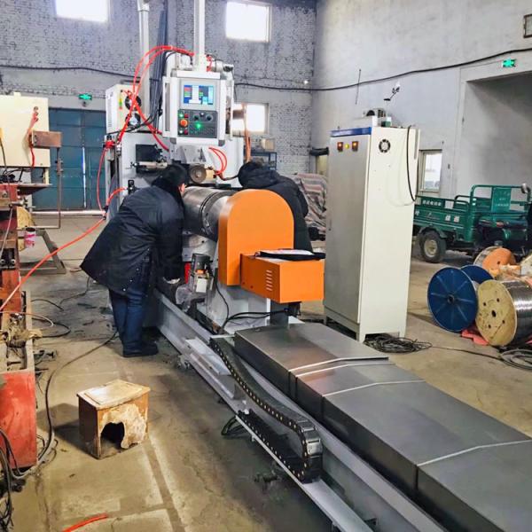 Buy cheap 0.2-16 MM Slot Wedge Wire Screen Welding Machine With Mitsubishi Servo Motor from wholesalers