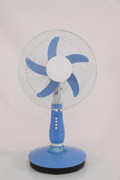 Buy cheap Fashionable Solar Powered Outdoor Fan , Blue Ac Dc Pedestal Fan from wholesalers