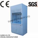 Poly Ducted Laboratory Chemical Fume Hood / Cupboard with PP Cup Sink for