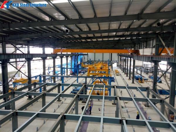 Buy cheap Turnkey Project Prefabricated Steel Structure Frame Indsutrial Plant Warehouse Workshop from wholesalers
