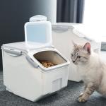 10KG 15KG Flour Container Dog Food Storage Container 30 Lbs 50 Lbs