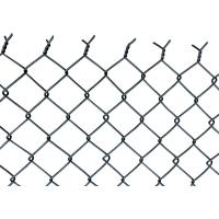 Buy cheap Decorative Tennis Court Mesh Fencing , Chain Link Security Fence 40x40mm product