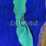 Eco Friendly Jacquard Double Knit Fabric With Metallic Finish