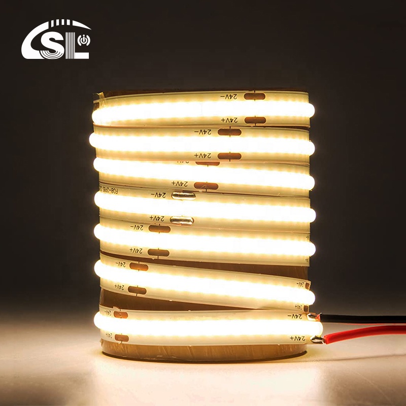 Sensor Control COB 320Ds 8mm Ra 80 4000K LED Light Strip SL- COB-03208D40