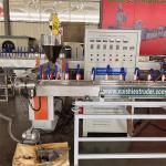 Stainless Steel Plastic Extrusion Machinery 15m/min PVC Garden Pipe Making