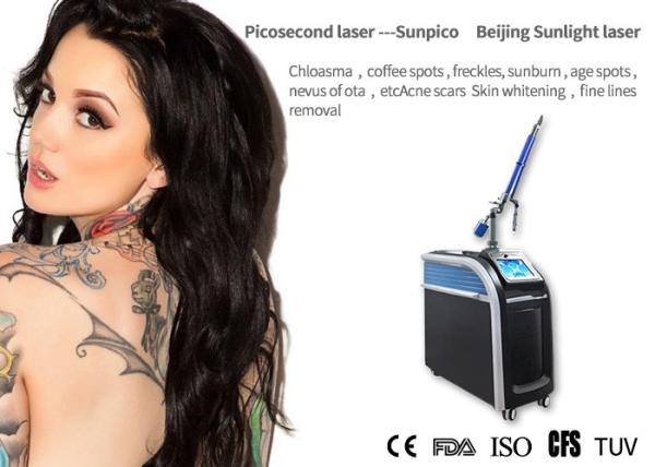 Buy cheap Age Spot Picosecond Laser Tattoo Removal Machine Long Working 1mm - 10mm Diameter from wholesalers
