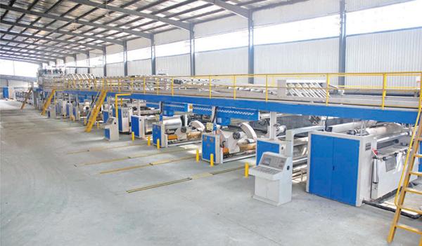 Buy cheap 2 Layer Corrugated Paperboard Machine Automatic High Speed 380V 50HZ from wholesalers