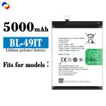 High Capacity 5000mAh Li-polymer Battery for Tecno BL-49IT Mobile Phone