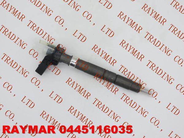 Buy cheap BOSCH Piezo fuel injector 0445116035, 0445116034 for VW 03L130277C from wholesalers