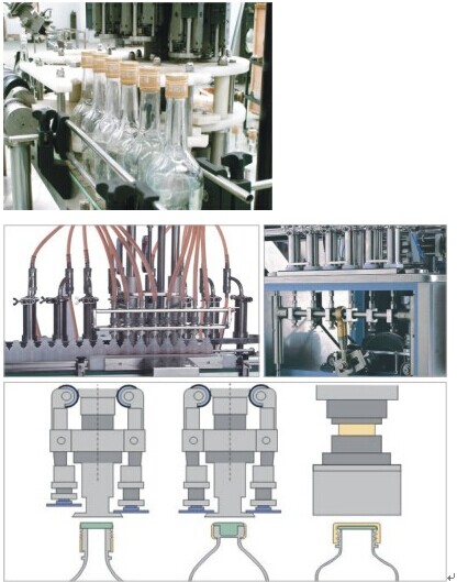 30L / min Automatic Peanut Butter Filling Machine 70 - 80 bottle / min