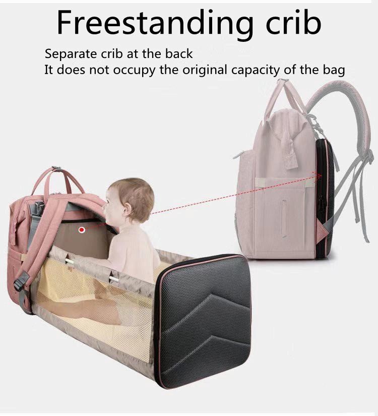 Outdoor Activity Nursing Mother Travel Bag With USB OEM ODM