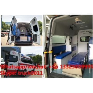 Buy cheap 2020s high quality and low price FORD 4*2 LHD Transit gasoline Engine Ambulance car for sale, ambulance vehicle from wholesalers