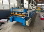 762mm 0.12-0.4mm corrugated roll forming machine in Indonesia Raw material: GI