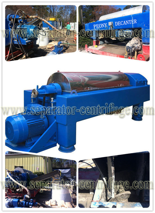 Automatic Continuous Solid Liquid Decanter Centrifuge Drilling Mud Centrifuge