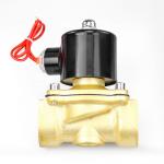 AC DC 12V 24V 110V 220V Brass Solenoid Water Valve With Pure Copper Enameled