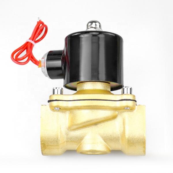 Buy cheap AC DC 12V 24V 110V 220V Brass Solenoid Water Valve With Pure Copper Enameled Wire Coil from wholesalers