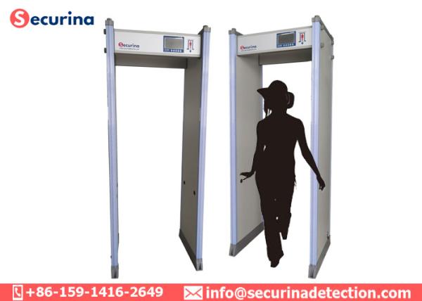 High Sensitivity Walk Through Metal Detector 45 Zones For Government Department