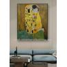 Buy cheap Hand Painted Reproduction Oil Paintings Canvas Kiss Oil Painting For Home Decoration from wholesalers