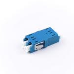 Buy cheap FTTH Duplex LC UPC Optic Fiber Adapter 2 Port Coupler PBT Earless Design for from wholesalers