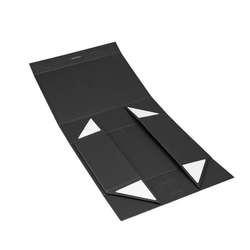 Buy cheap Collapsible Clothes Packaging Box Debossing Kraft Paper Gift Box Handmade from wholesalers