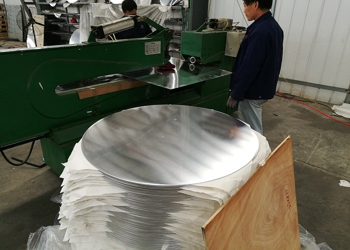 High Tensile Strength Alloy Aluminum Discs Circles Round For Lamp Chimney Gas Welding